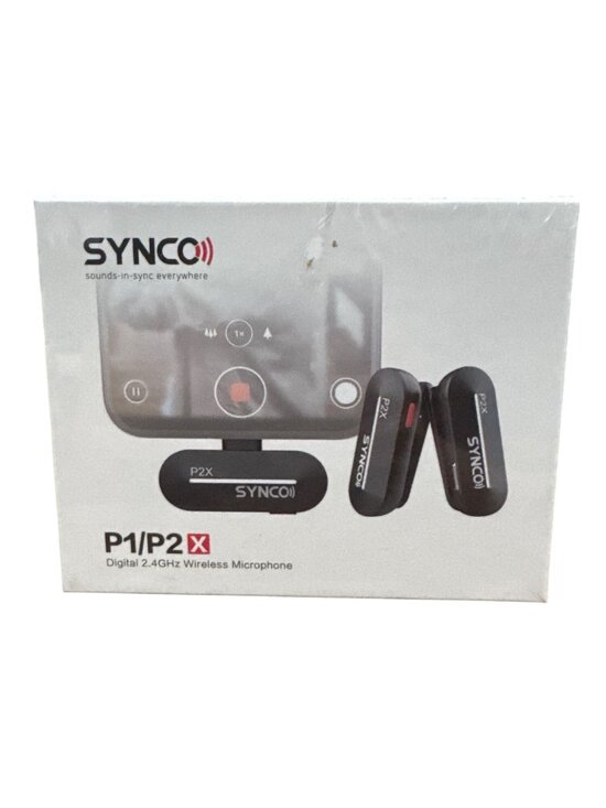 Synco P1/P2X Digital 2.4GHz Wireless Microphone System With Noise Cancellation & - Picture 2 of 8